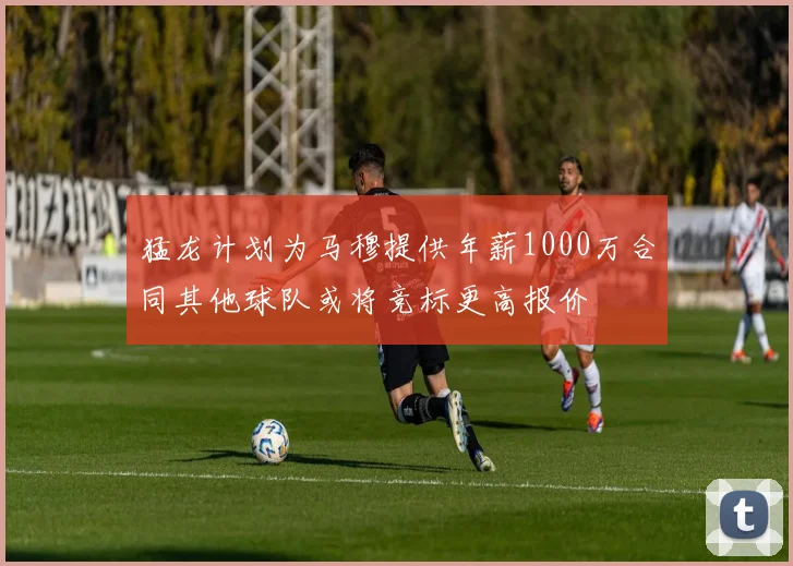 猛龙计划为马穆提供年薪1000万合同其他球队或将竞标更高报价